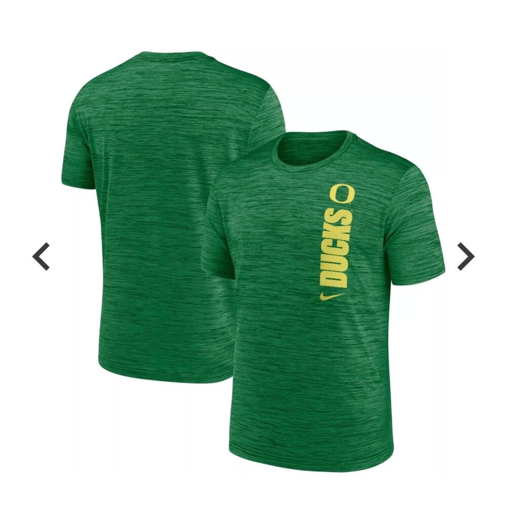 Oregon Ducks Nike DriFit Velocity Performance T-Shirt XS Green